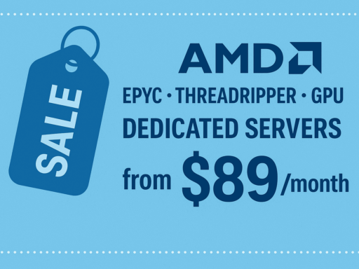 AMD EPYC GPU dedicated server SALE