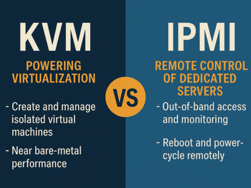KVM vs IPMI Explained