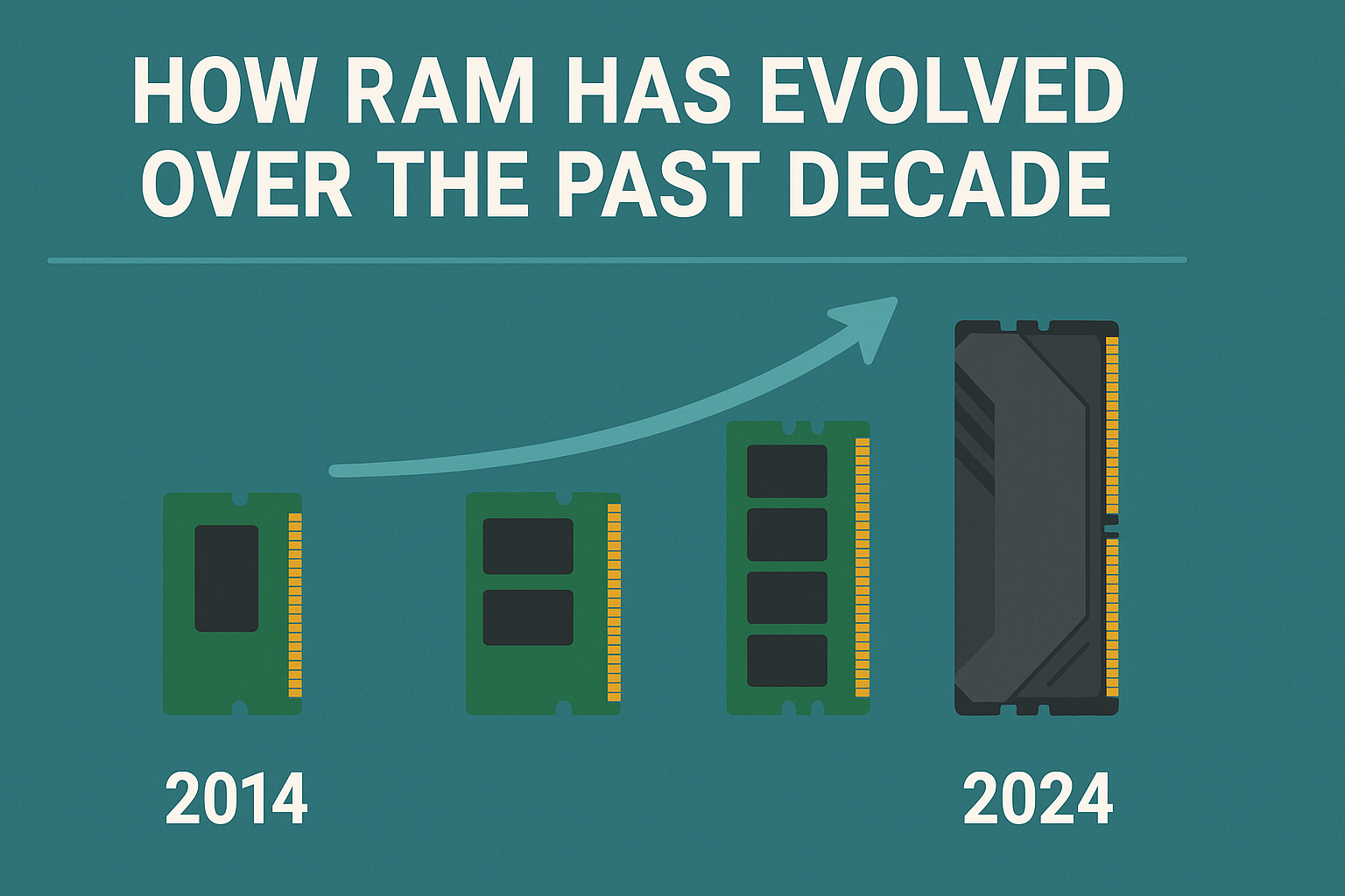 How RAM has evolved Over the Past Decade