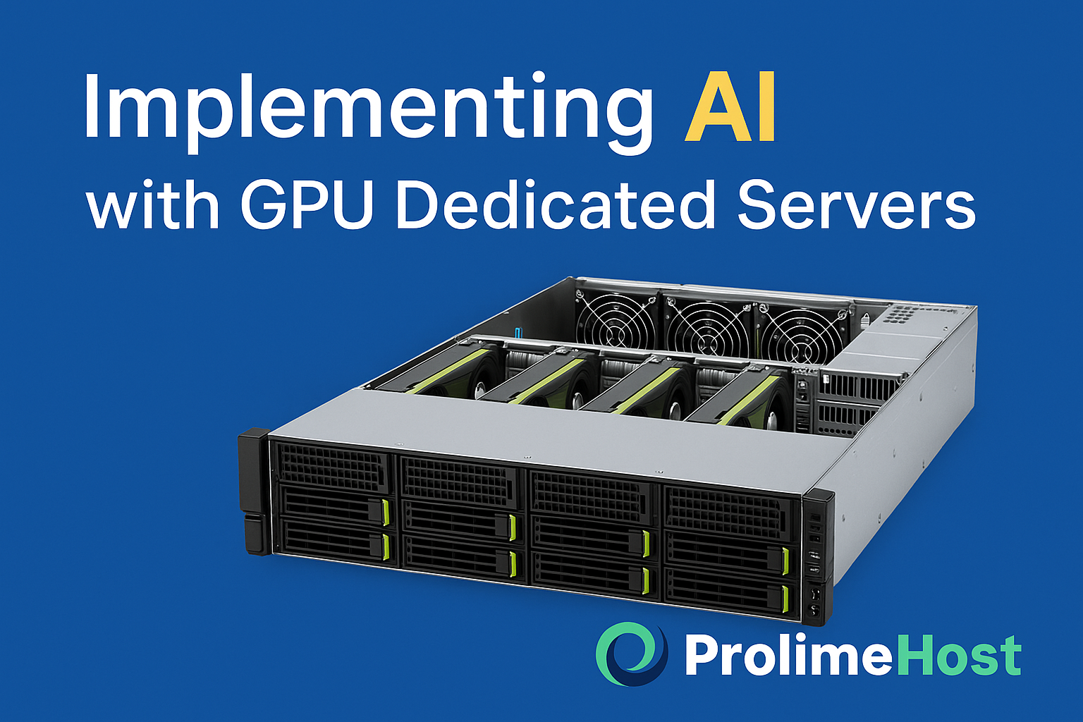 Implementing AI in GPU Dedicated Servers