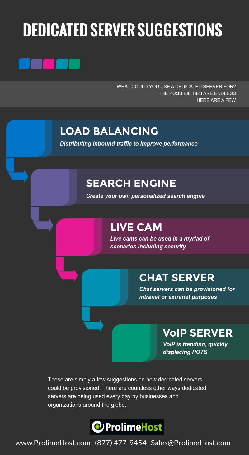 Dedicated-Server-Suggestions Infographic