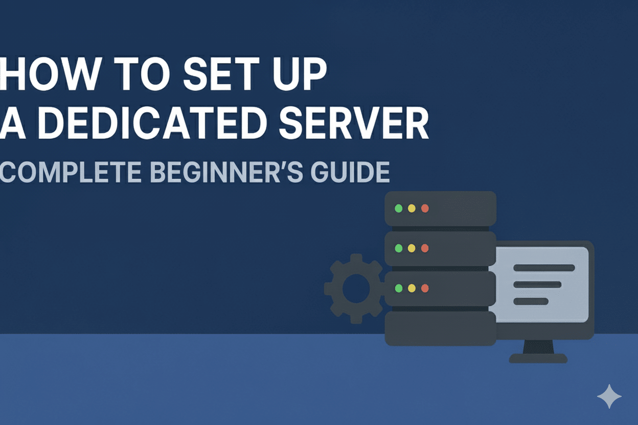 How to Set Up a Dedicated Server: Complete Beginner's Guide